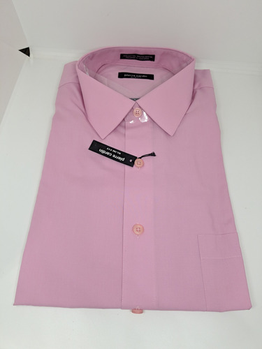 * Camisa Hombre Talla L 16-16 1/2, 32/33 Pc Slim Fit Rosado