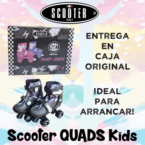 Imagen 4 de 9 de Patines 4 Ruedas Extensibles Artistico Semi Profesional