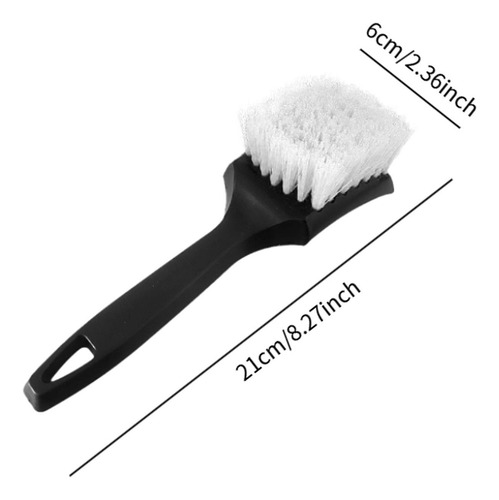Tire El Cepillo De Cerebro Duro Del Neumático Manual