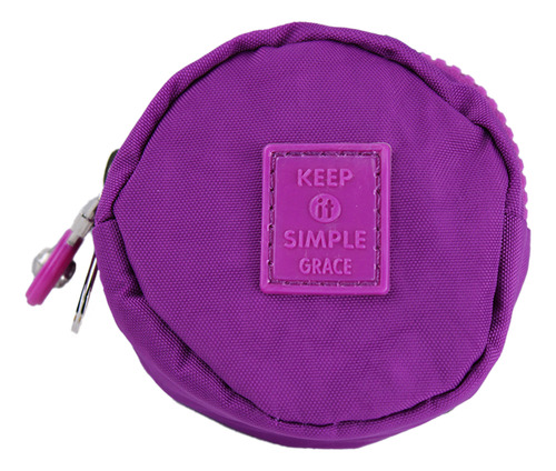 Monedero Para Dama Tipo Kipling Multiusos Jk-023 Morado