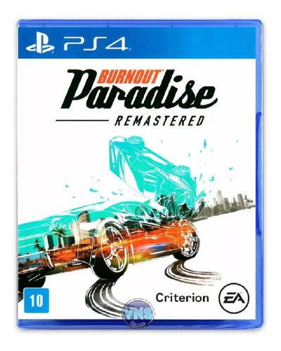 Burnout Paradise  Burnout Remastered Electronic Arts PS4 Físico