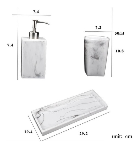 Juego De Accesorios De Baño, Bandeja Para Botellas De