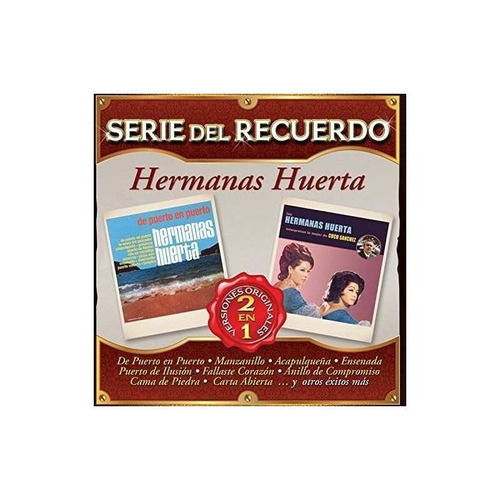 Hermanas Huerta Serie Del Recuerdo Usa Import Cd Nuevo