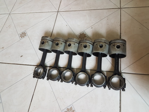 Jogo Pistao E Biela Willys 6cil Maverick/rural / F75 / Jeep (Usado)