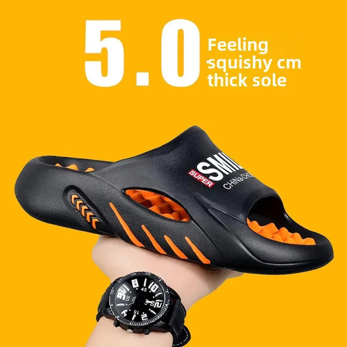 Zapatillas De Goma Eva Con Fondo Grueso Para Hombre Y Mujer,