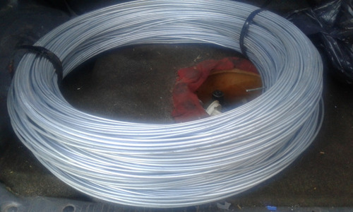 Alambre Galvanizado Grueso Calibre Bwg 8 Diámetro 4,19 Mm