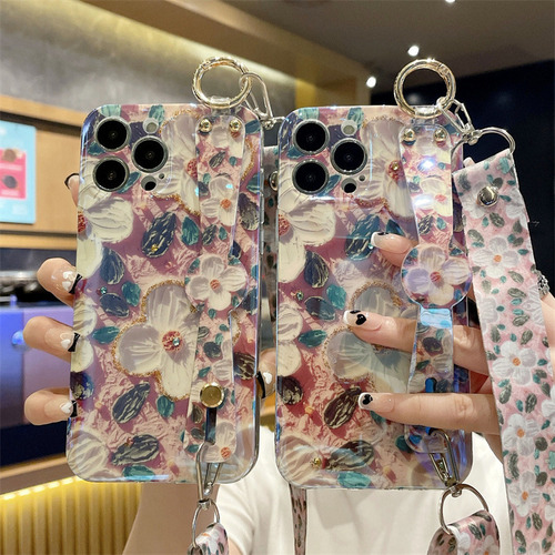 Funda Protectora Para Teléfono Camellia Con Cordón A