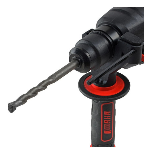 Imagen 4 de 5 de Rotomartillo electroneumático Omaha RM-26PLUS rojo frecuencia de 50Hz con 1050W de potencia 220V-230V