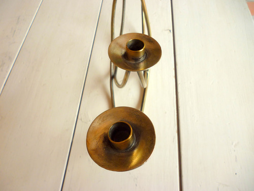 Candelabro Bronce 4 Brazos