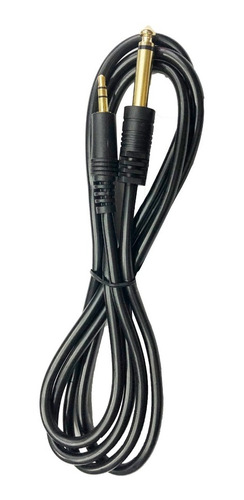 Cable Audio Jack Plug Macho 6.3mm A Macho 3.5mm 1.5 Mts
