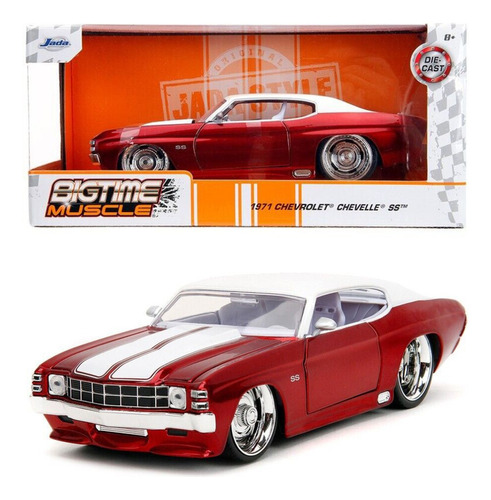 Jada Bigtime Muscle Chevrolet Chevelle Ss 1971 1/24 Die-cast