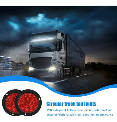 Luces Traseras Led Para Remolque Luces De Señal De Para Remo