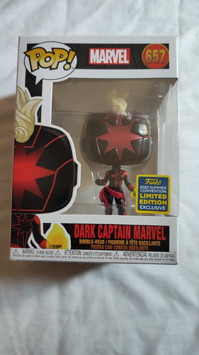 Funko Dark Captain Marvel #657 Summer Convention 2020!!!!