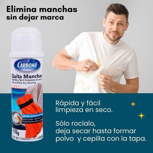 6 Piezas Carbona Cepillo Aplicador Para Ropa 170g