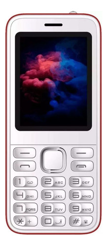 iPro A8 Dual SIM 32 MB  blanco y rojo 32 MB RAM