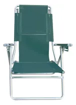 Comprar Reposera Aluminio Reforzado Brillante Plegable Alumel 130kg