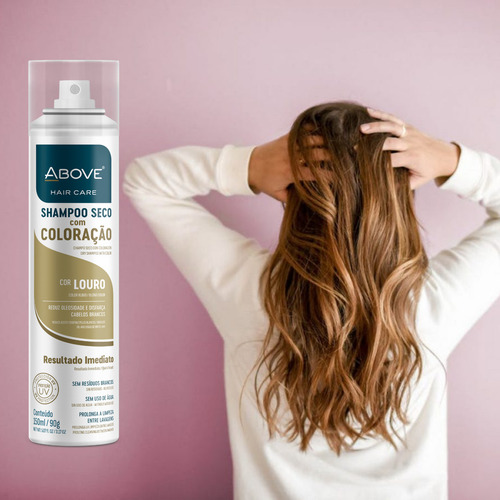 Kit Shampoo A Seco Com Coloração Louro Above 3 Undidades