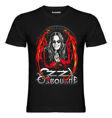 Polera Unisex Ozzy Osbourne Estampado Dtf Cod 001