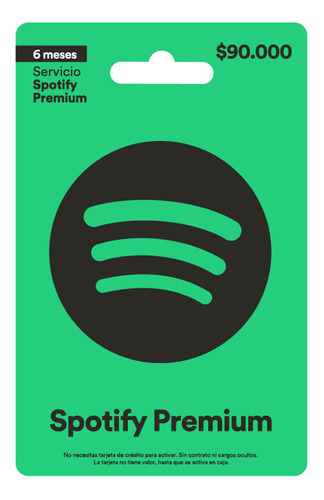 Spotify Premium 6 Meses