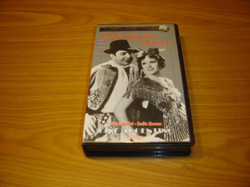 El Dia Que Me Quieras Vhs Carlos Gardel Rosita Moreno