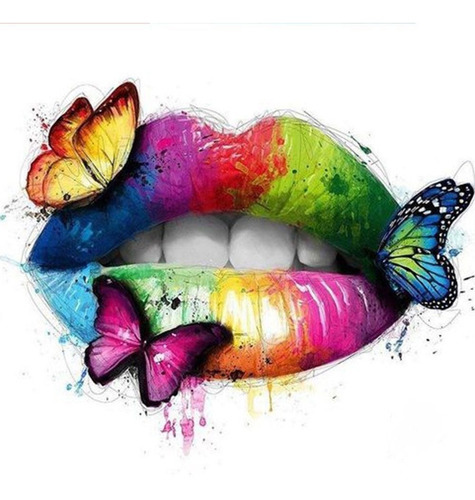 5d Diamond Painting El Beso Diamantes Cuadrad 4mybebe Color2 Multicolor