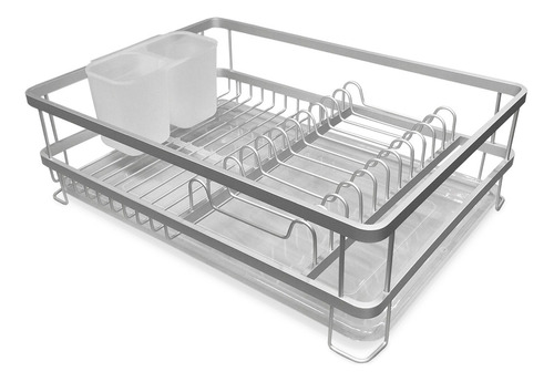 Escurreplato Escurridor Secaplato Aluminio Inoxidable 50082