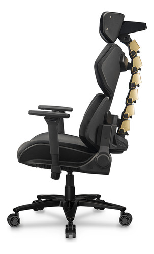 Silla Gamer Cougar Terminator Elite Gold Apoyabrazos 4d
