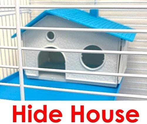 Jaula Casa Para Hamster Habitat Roedor Msi