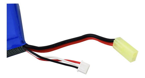 Batería De Litio De 7,4 V 1200 Mah Para High S A Escala Comp