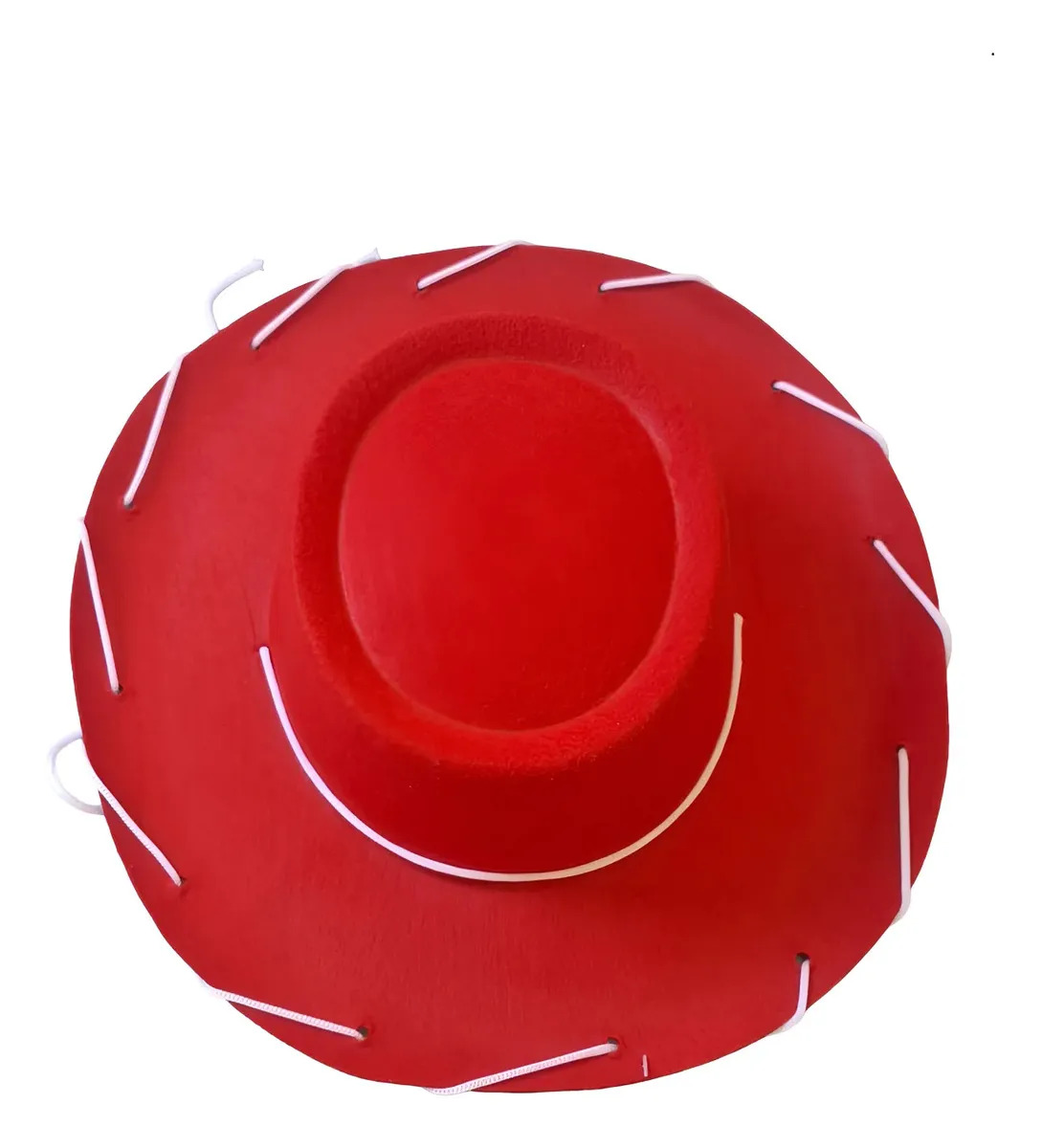 Chapéu Woody Jessie Vaqueiro Cowboy Festa Toy Story Xerife Cor Vermelho