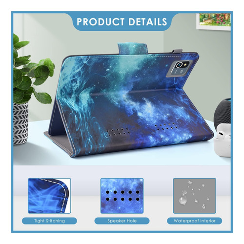 Detuosi Okaysea 10.1 Funda Para Tableta, Moderness 10.1 Para