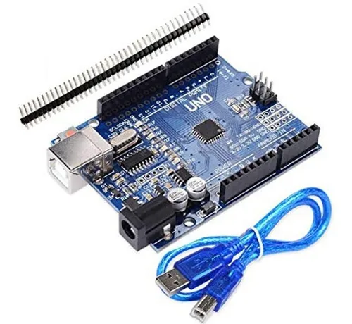 comprar Placa Compatível Com Arduino Uno Atmega328 Smd + Cabo Usb