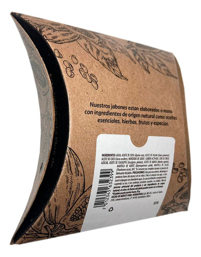 Jabón Artesanal Carbon Activado Blen