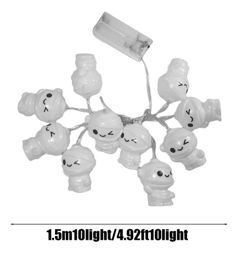 Guirnalda De Luces Led B Night Light Para Halloween Con Form