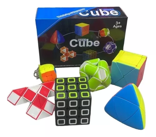 Kit 3 Cubos Mágicos Diferentes - Series Cube Match Special-Purpose em  Promoção na Americanas