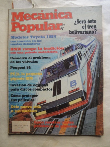 Mecanica Popular Peugeot 505 Toyota Supra Camry Avion Caza