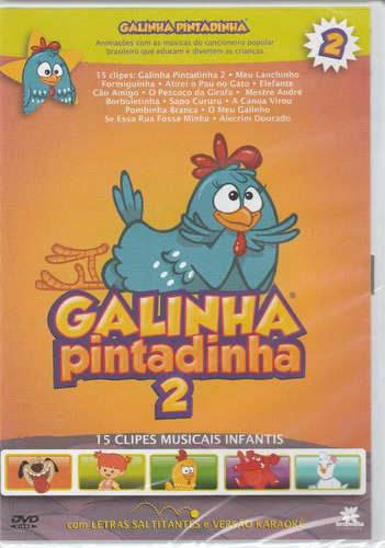 Galinha Pintadinha - Dvd Volume 2 - Lacrado!