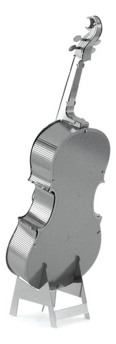 Instrumento - Contrabajo Puzzle 3d Metal Model