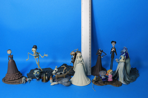 Lote 11 Figuras Miniaturas Corpse Bride Mcfarlane Toys (Usado)