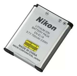 Bateria Nikon S2900 S4100 S5200 S6400 S2600 S2700 En-el19