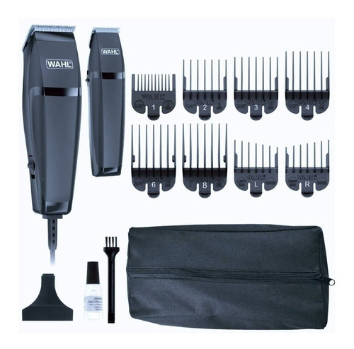 Maquina De Cortar Pelo Wahl Home Cut Combo Black 14 Piezas