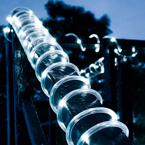 Manguera Tira Led 10 Mtrs Exterior Blanco Frio Navidad