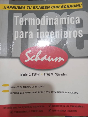 Libro Termodinamica Para Ingenieros Schaum