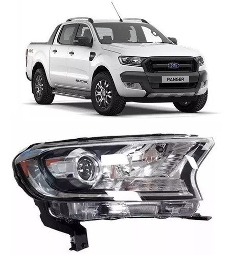 Optica Ford Ranger 2016 2017 2018 2020 Xlt/ltd Lupa Original