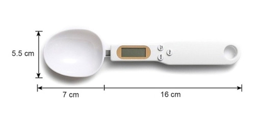 Cuchara Digital De Cocina Bascula Medidora Gramera 5g A 500g