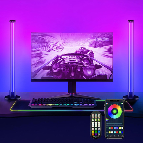 Barra De Luces Rgb, Barra De Luces Led Inteligente Con 16 Mi