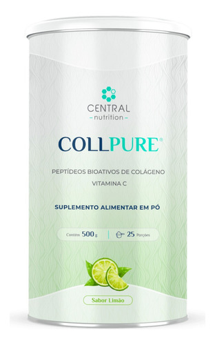 Collpure Sabor Limão 500g - Central Nutrition