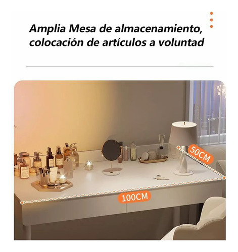 Mesa De Escritorio Moderna Mesa De Trabajo Con 2 Cajones 120*50*75cm
