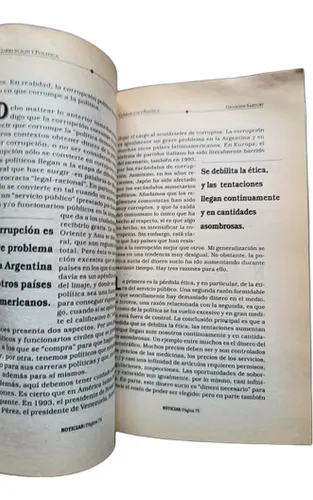 Libro Textos Para Pensar - Revista Noticias #1000 (Usado)