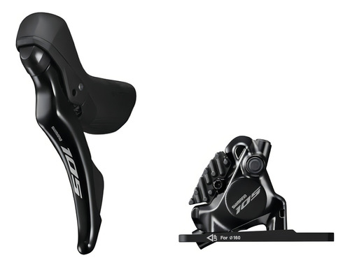 Trocador Sti Freio Hidráulico Shimano 105 St-r7120 Diant